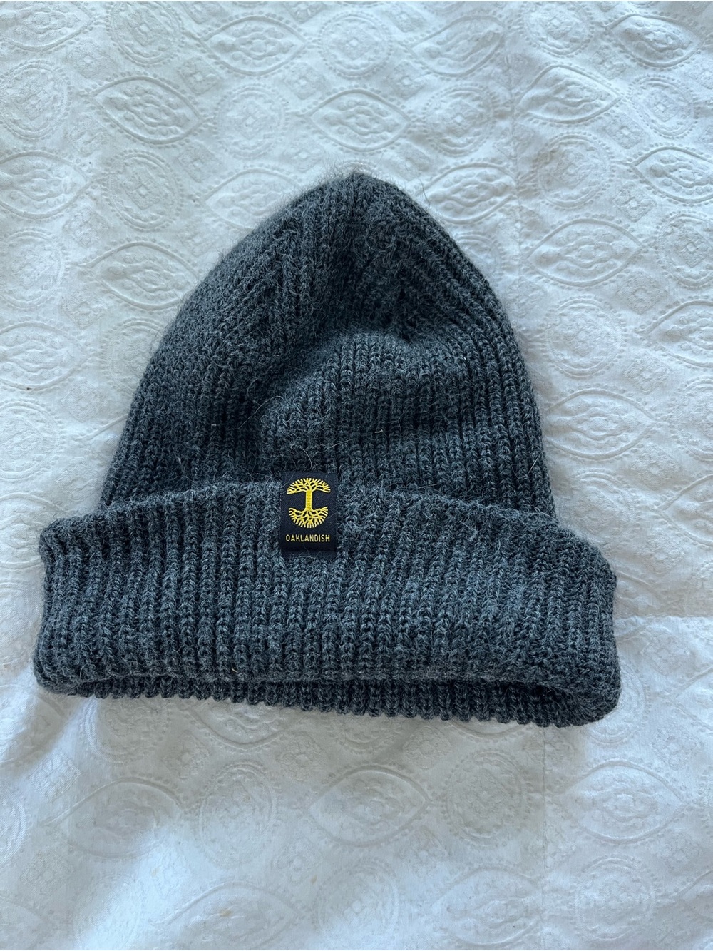Oaklandish Dark Gray Knit Beanie
